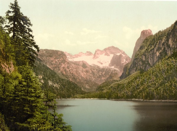 Lake Gosau and Dachstein.