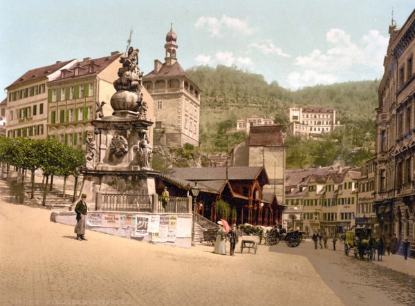The Market Fountain Colonnade.