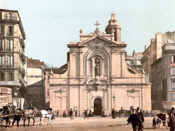 The church Saint-Ferreol les Augustins.