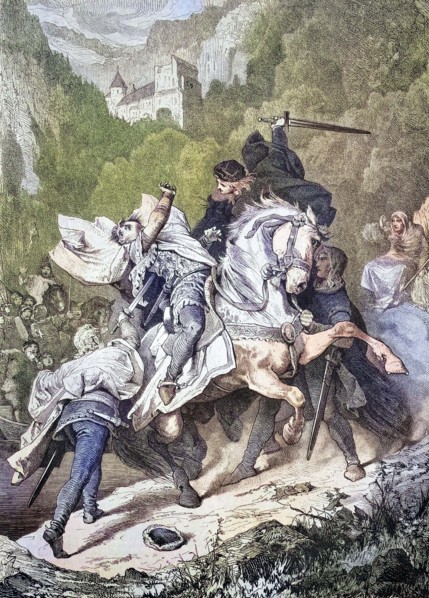 Assassination of King Albrecht of Austria.