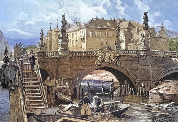 The Kaiser Wilhelm Bridge in Berlin.