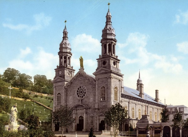 Basilica of Sainte-Anne-de-Beaupre.