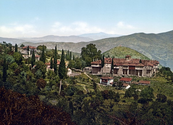 The monastery of Agia Lavra.