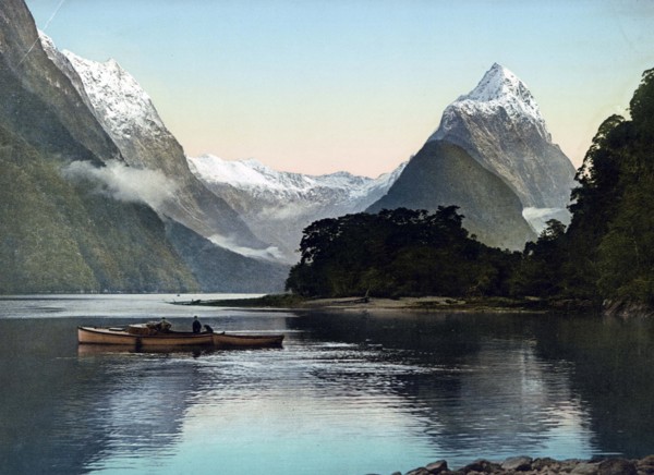 The Mitre Peak and Sinbad Gully.