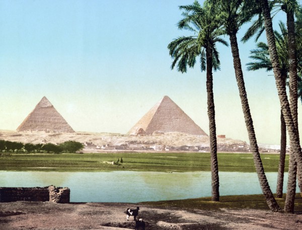 The pyramids.
