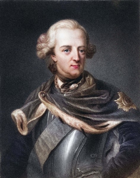 Friedrich II. alias Friedrich der Groue.