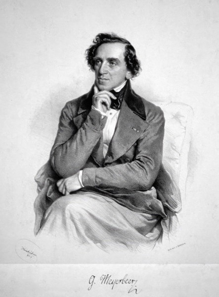 Giacomo Meyerbeer, actually Jakob Liebmann Meyer Beer (5 September 1791 - 2 May 1864), was a German