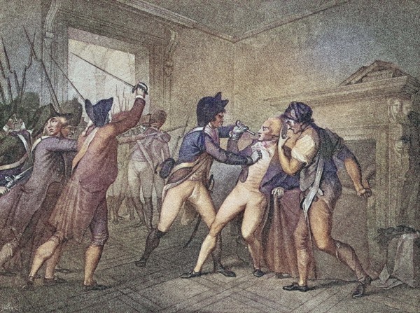 The Arrest of Maximilien de Robespierre.