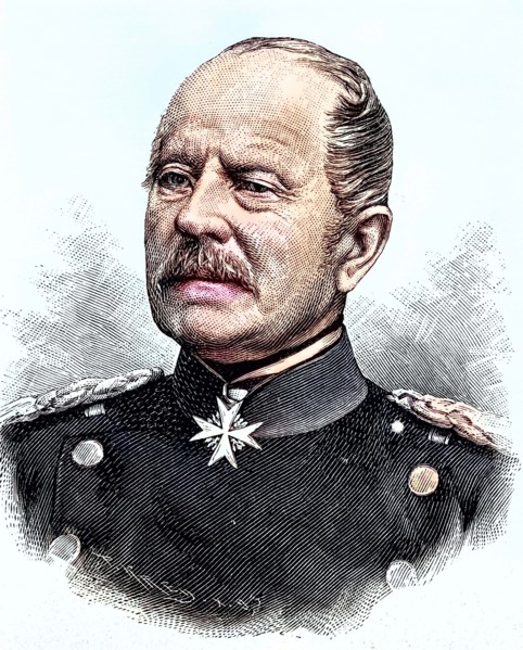 General Hans Anton Herwarth von Bittenfeld.