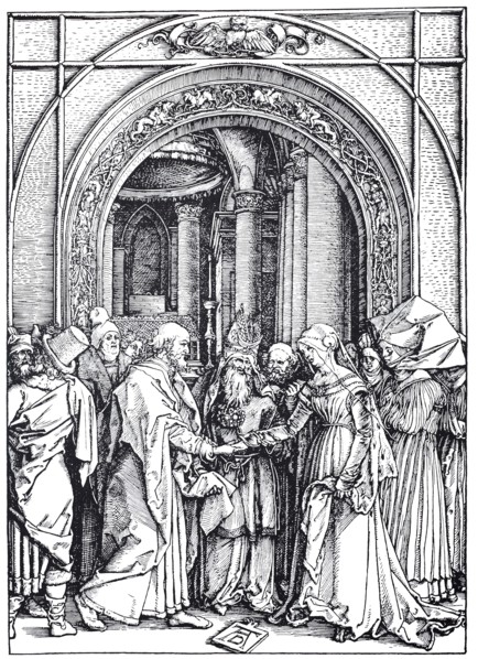 From the life of the virgin.