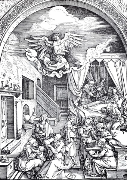 From the life of the virgin.