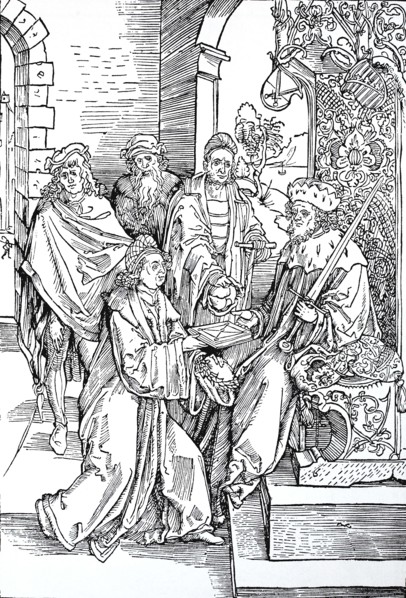 Illustration to Opera Hrosvitae.