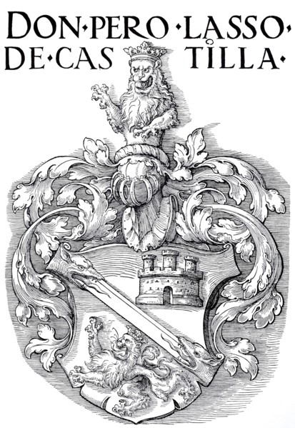 The coat of Arms of Don Pedro Lasso.