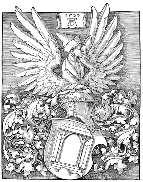 The coat of arm of Durer.