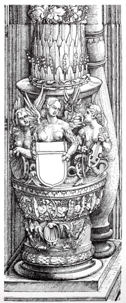 The triumphal arch for the Emperor Maximilian.
