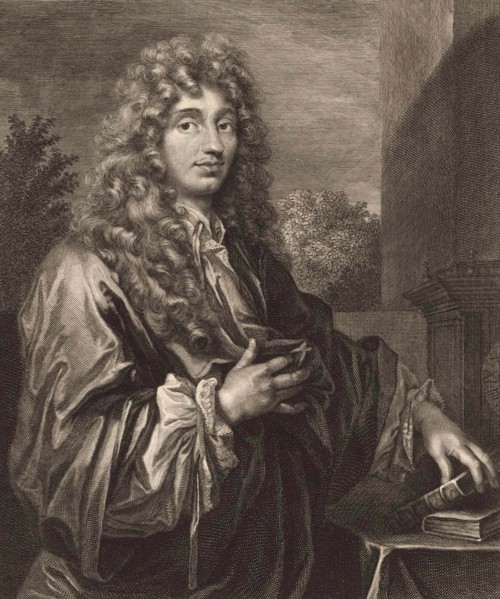 Portrait of Christiaan Huygens