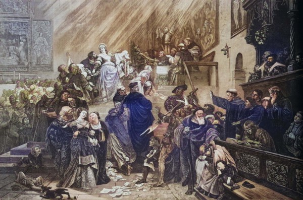 The indulgence dispute