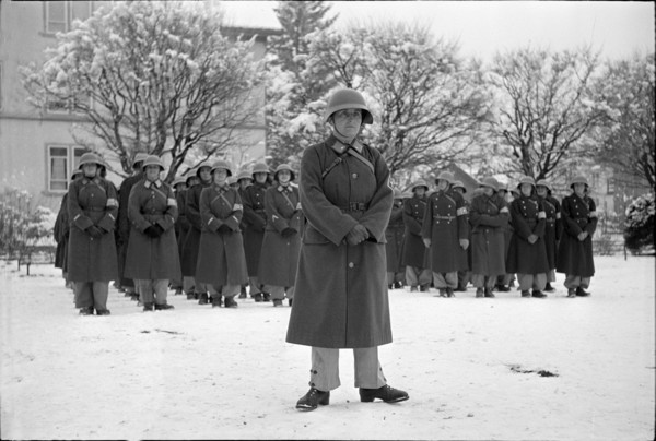 Members of women's military service; driver; medical orderly.
