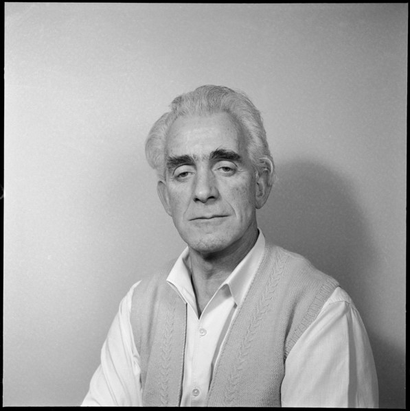 Heinrich Martens, sculptor, 1959.