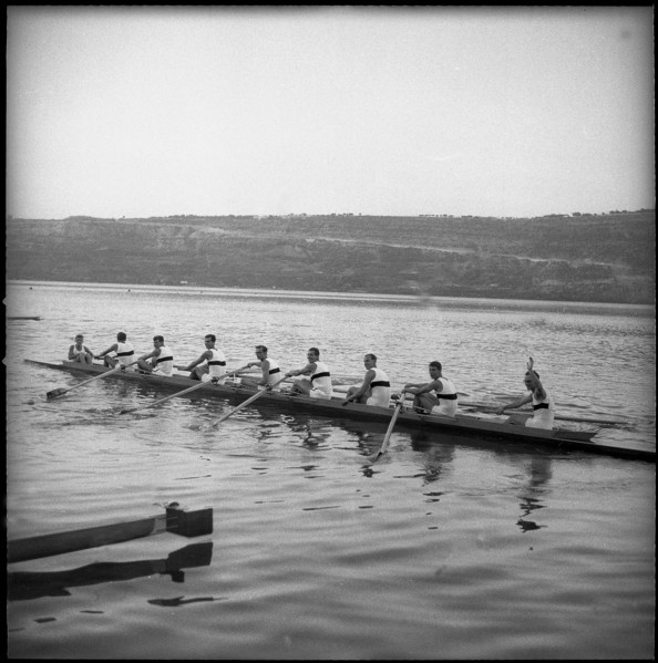 Olympic Games Rome 1960: The German Eight.