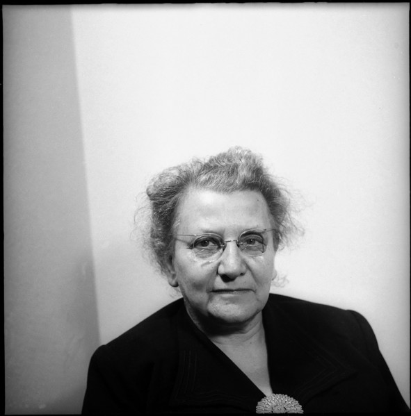 Regina Kaegi-Fuchsmann ca. 1960.