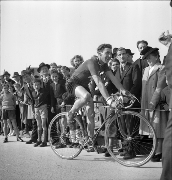 Pierre Champion, Swiss champion, cyclo cross 1946