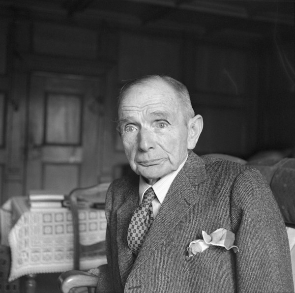 Rudolf Kassner, 1956.
