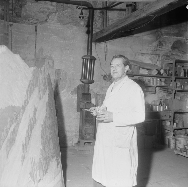 Friedrich Nyffeler, Swiss painter and author.