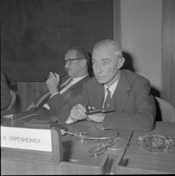 J. Robert Oppenheimer, nuclear physicist (1904 - 1967) .