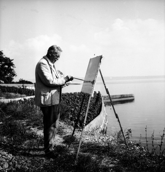 Ernst Geiger, painter .