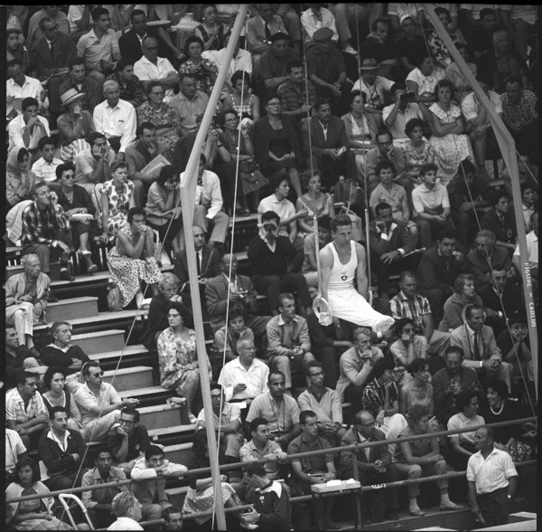 Olympic Games Rome 1960: Hans Schwarzentruber.