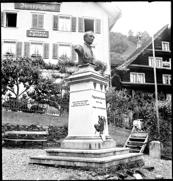 Bauen UR 1961: Memorial Alberik Zwyssig.