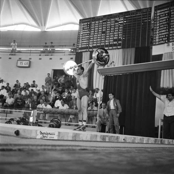 Olympic Games Rome 1960: Aziz Abdul.