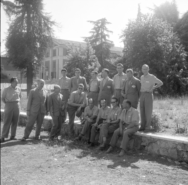 Rome 1960: The Ovomaltine team.