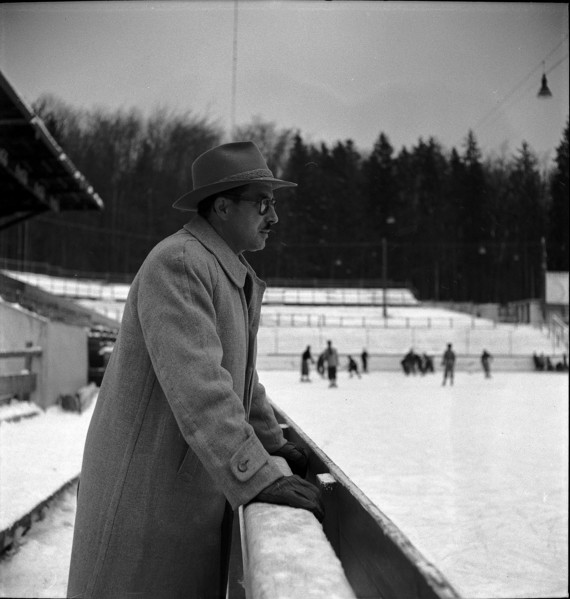Dell'Era, director of the artificial ice rink Dolder Zurich.