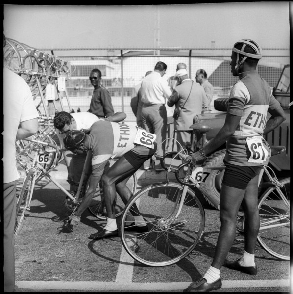 Olympic Games Rome 1960: Team time trial; team Ethiopia.