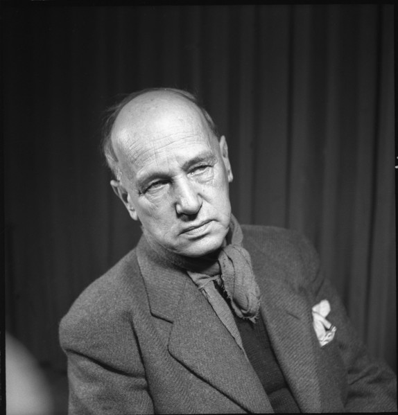 Paul basilius Barth, painter around 1940 .