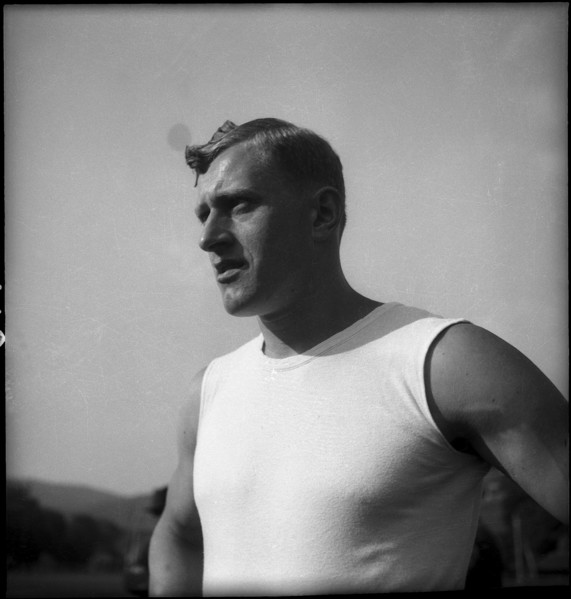Leo Schürmann, athlete.