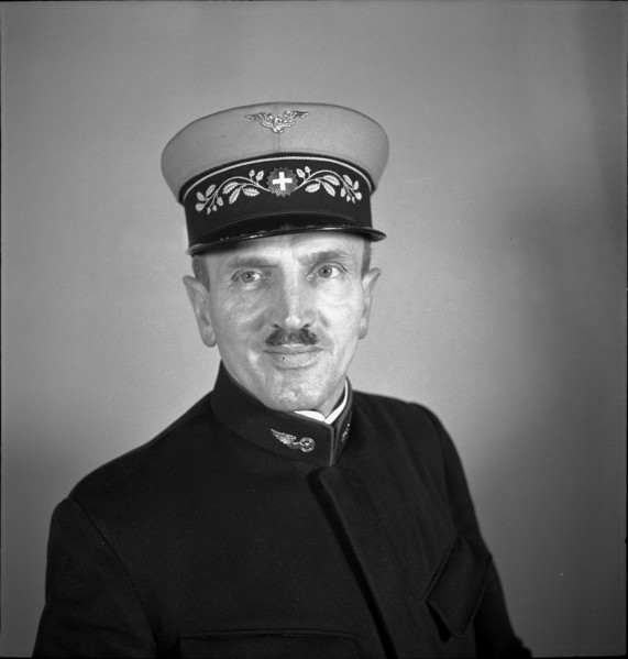 Station manager Zurich-Enge 1949