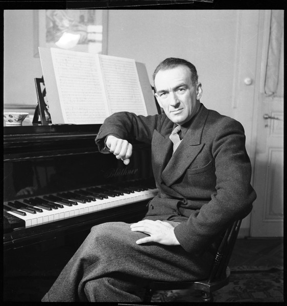 Jean Binet, composer around 1945.