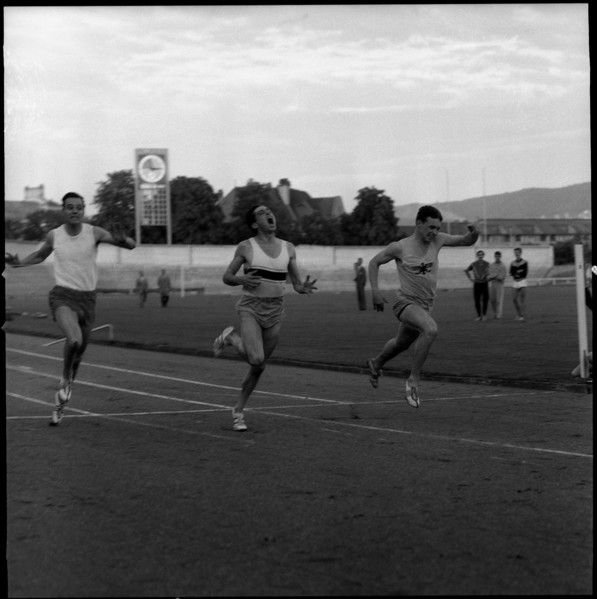 Decloux, relay runner circa in 1960.