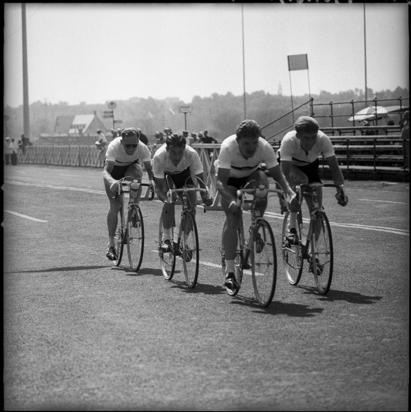 Olympic Games Rome 1960: Team time trial; team Germany.