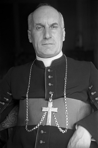 Mgr. Dr. Franziskus von Streng, 1950.