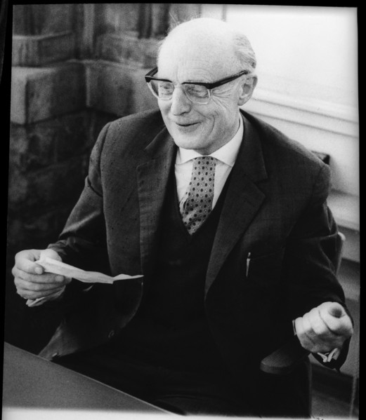 Nobel Prize laureate Prof. Hans D. Jensen, Heidelberg 1963 .