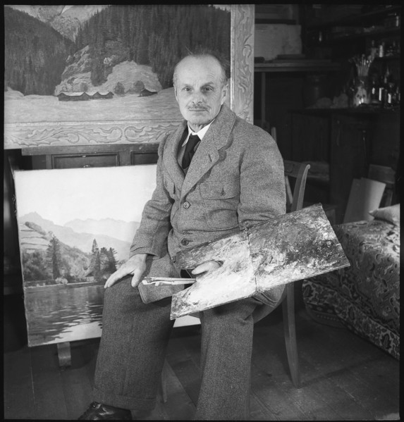 Plinio Colombi, artist 1940
