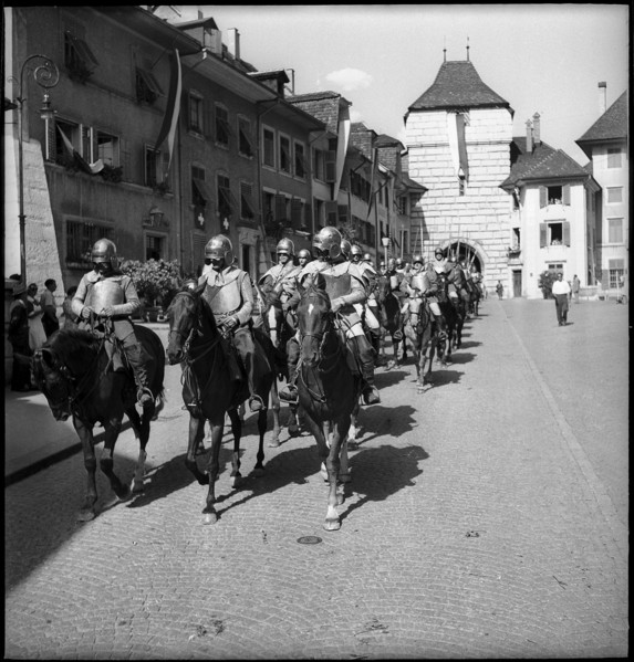 Commemoration 450 years Battle of Dornach, Solothurn 1949.
