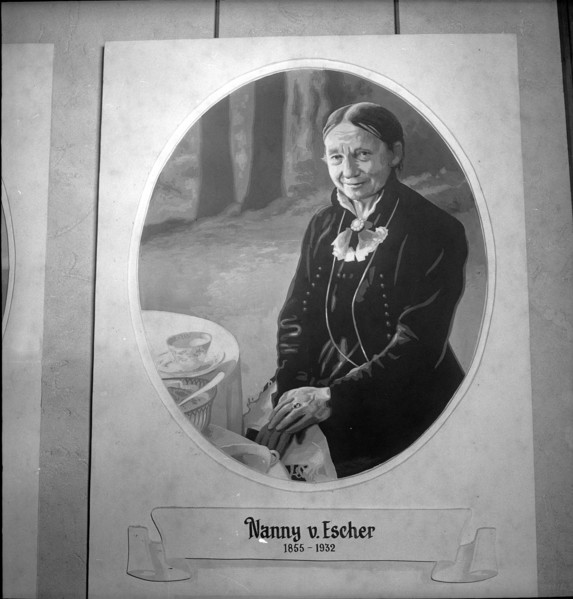 Nanny von Escher (1855-1932).