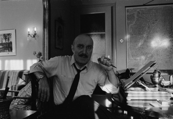 Jack Rolland at home in Lausanne 1970.