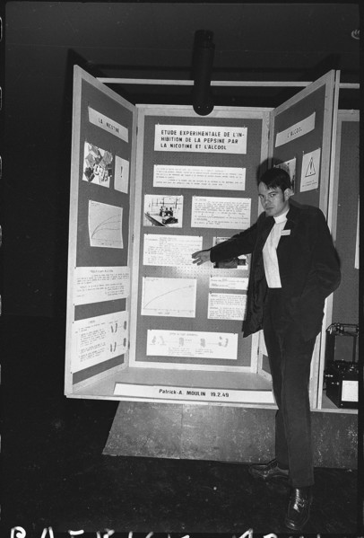 Swiss Youth Researches 1969: participant Patrick Moulin.