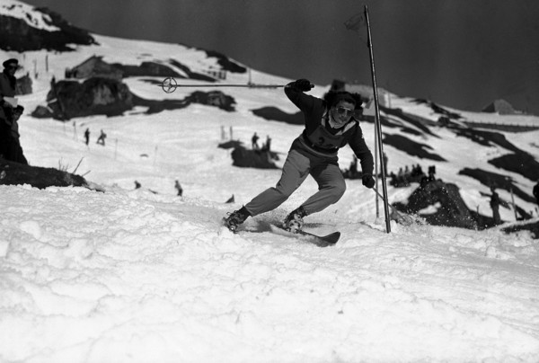 Ida Schöpfer, skier, 1954